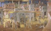 Ambrogio Lorenzetti, Life in the City (mk08)